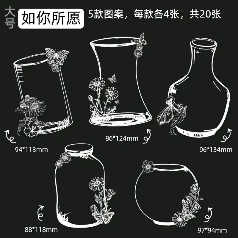 Kit para Hacer Marcapáginas de Flores Secas DIY
