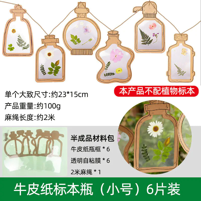Kit para Hacer Marcapáginas de Flores Secas DIY