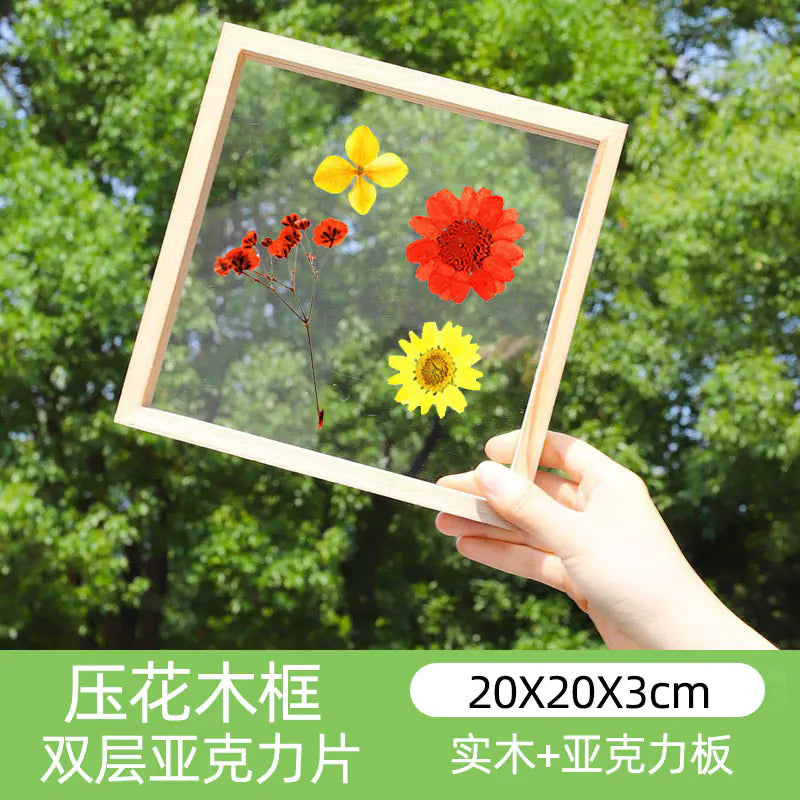 Kit para Hacer Marcapáginas de Flores Secas DIY
