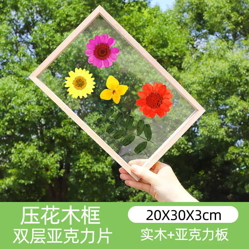 Kit para Hacer Marcapáginas de Flores Secas DIY